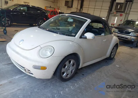 2003 Volkswagen New Beetle Gls from USA, damaged, VIN 3VWCK21Y23M319521